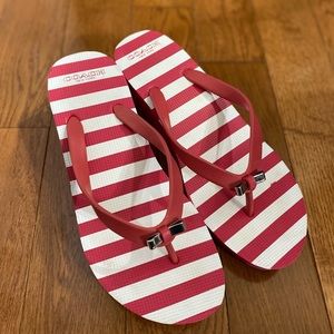 Coach wedge Flip-Flops size Women’s 9